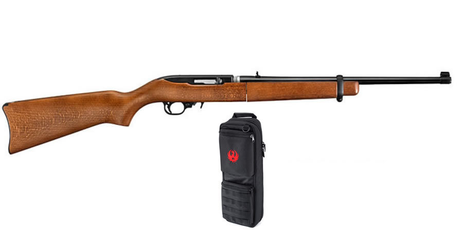 10/22 Takedown 22 LR Autoloading Rifle with Beechwood Stock