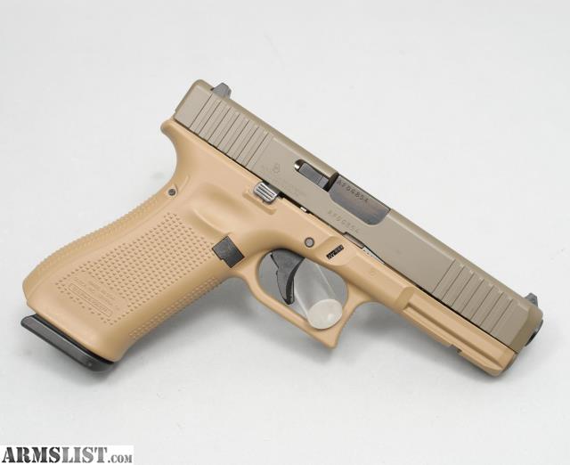 17 Gen5 9mm Pistol w/ Davidsons Dark Earth Frame and Patriot Brown Cerakote Slid