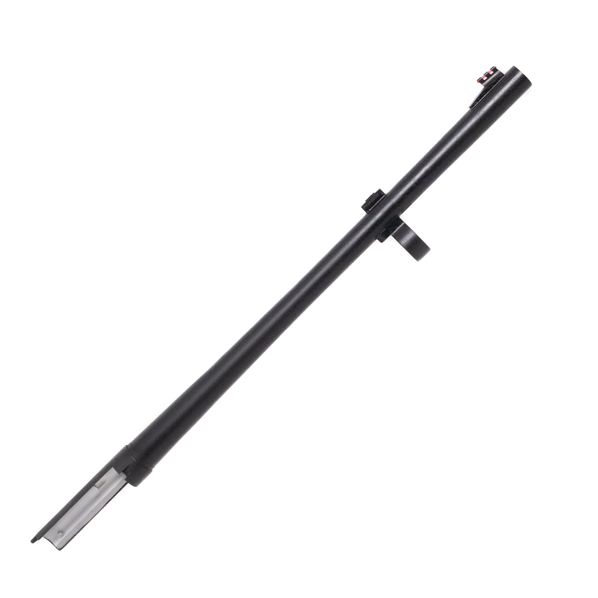 18.5" Shotgun Barrel Assembly - Fiber Front & Heat Shield Lug - Choke Tube
