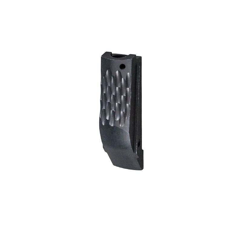 1911 Alloy Mainspring Housing - Carry Cut, Chainlink, Black