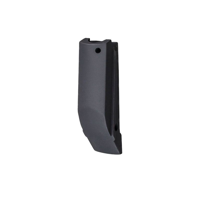 1911 Alloy Mainspring Housing - Carry Cut, Plain, Black