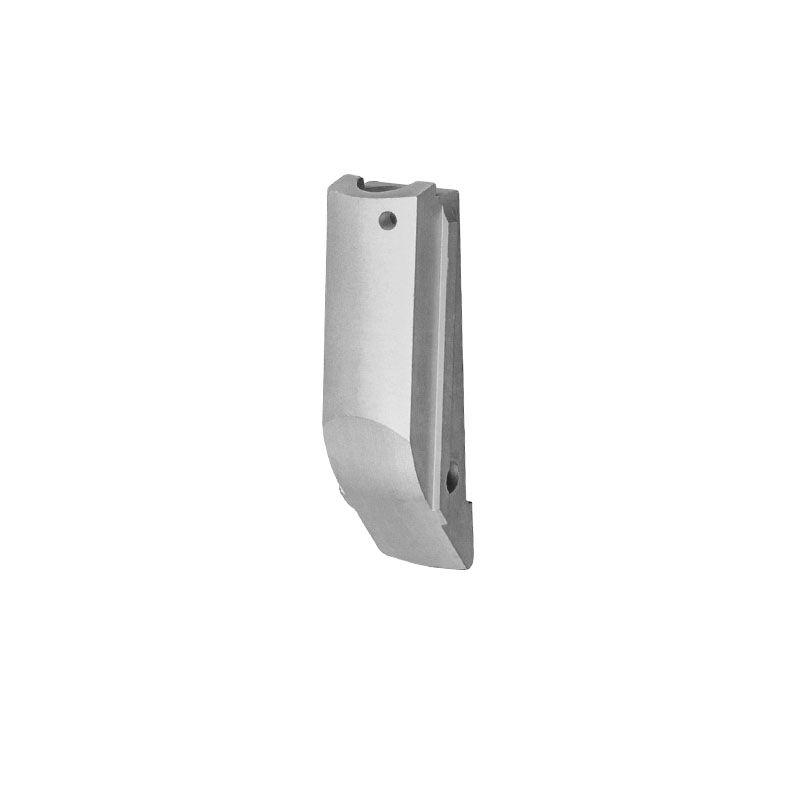 1911 Alloy Mainspring Housing - Carry Cut, Plain, Silver