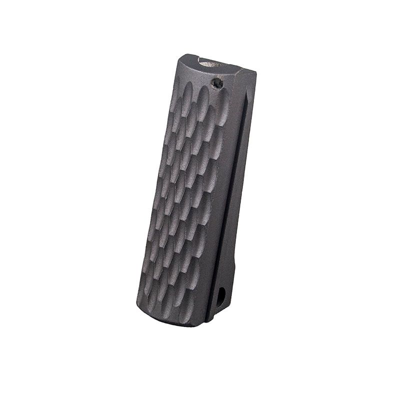 1911 Alloy Mainspring Housing - Government, Chainlink, Black