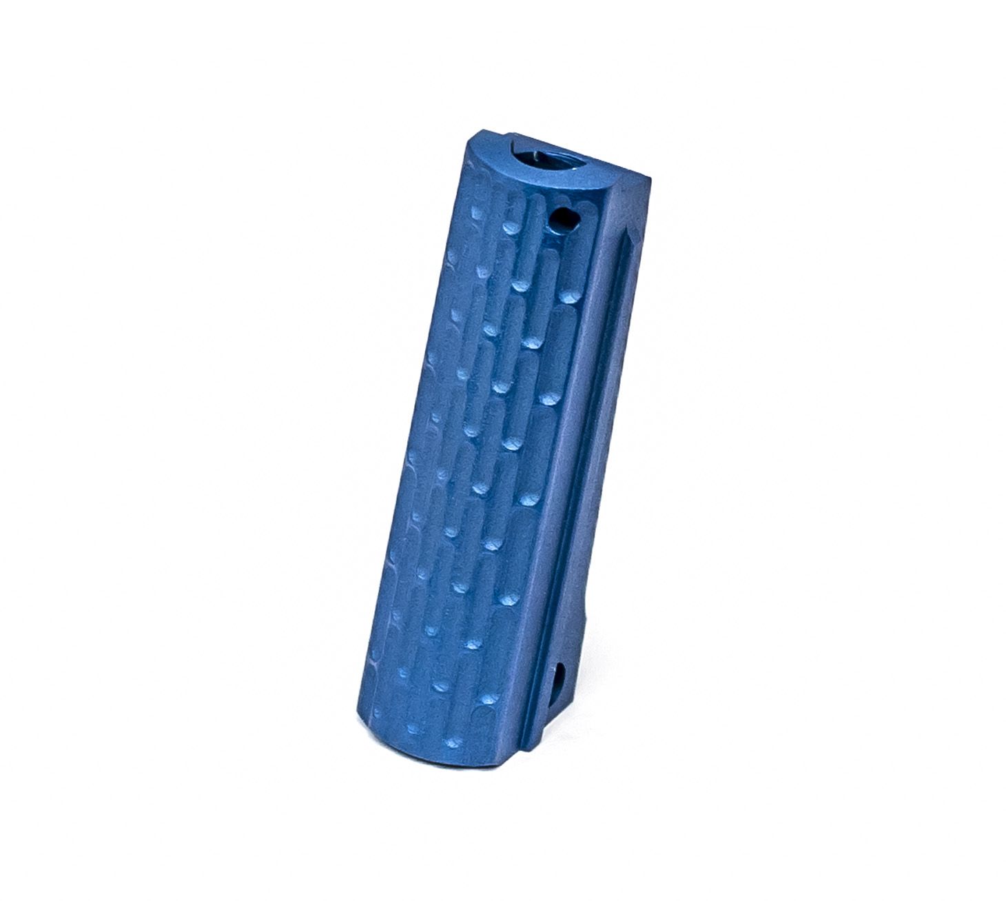 1911 Alloy Mainspring Housing - Government, Tru-link, Blue