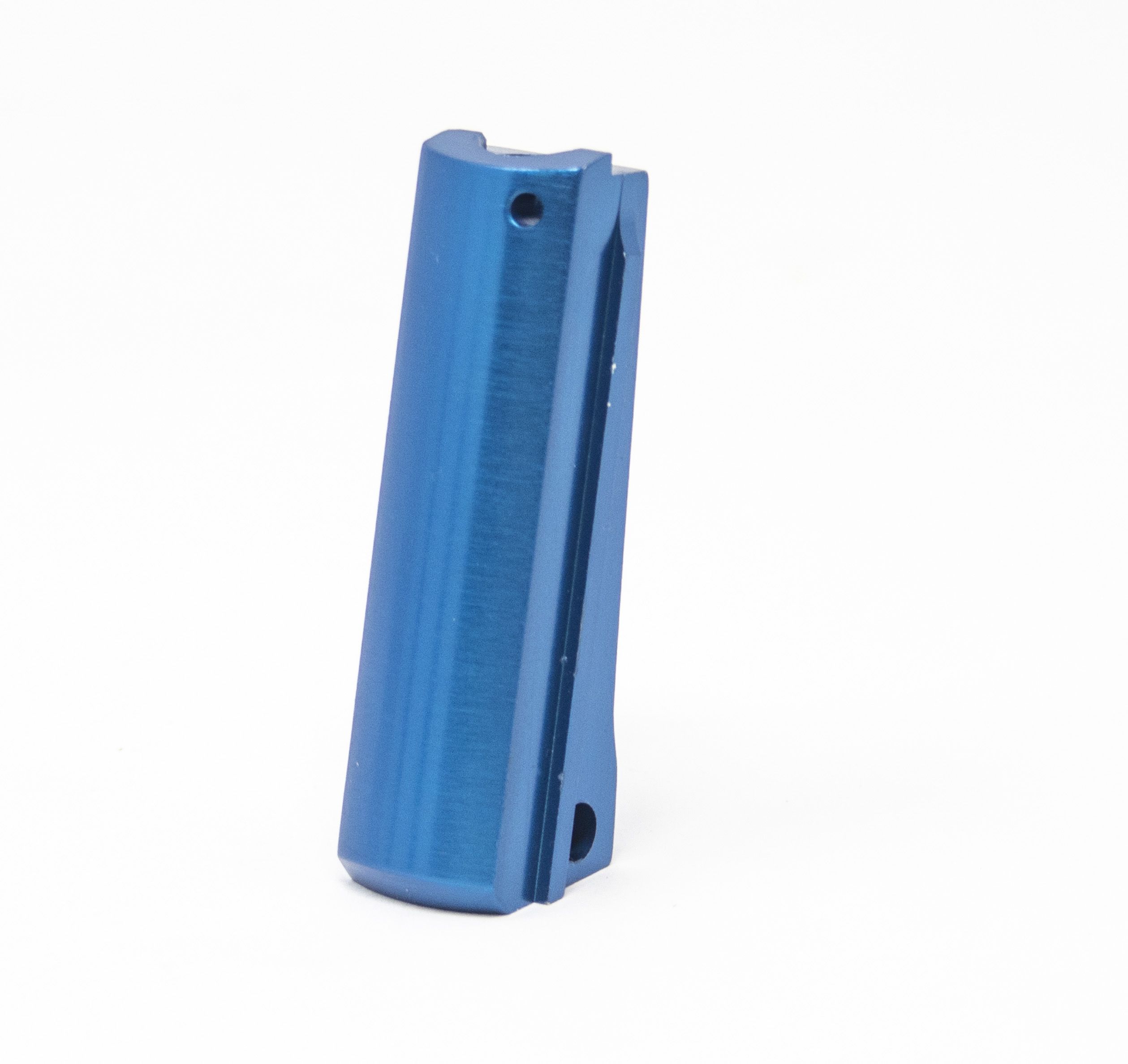 1911 Alloy Mainspring Housing - Government, Smooth, Blue