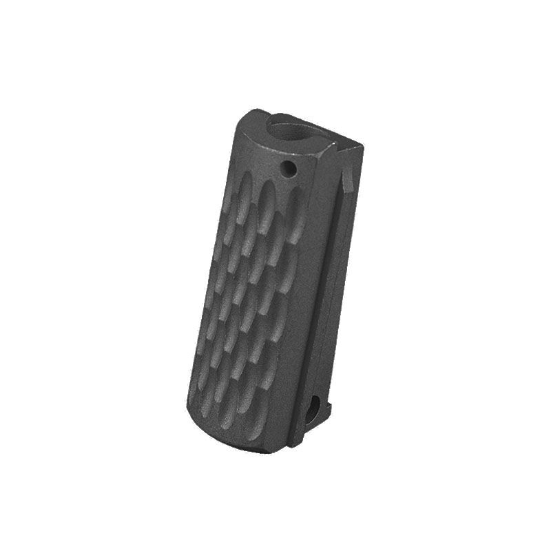 1911 Alloy Mainspring Housing - Officer, Chainlink, Black