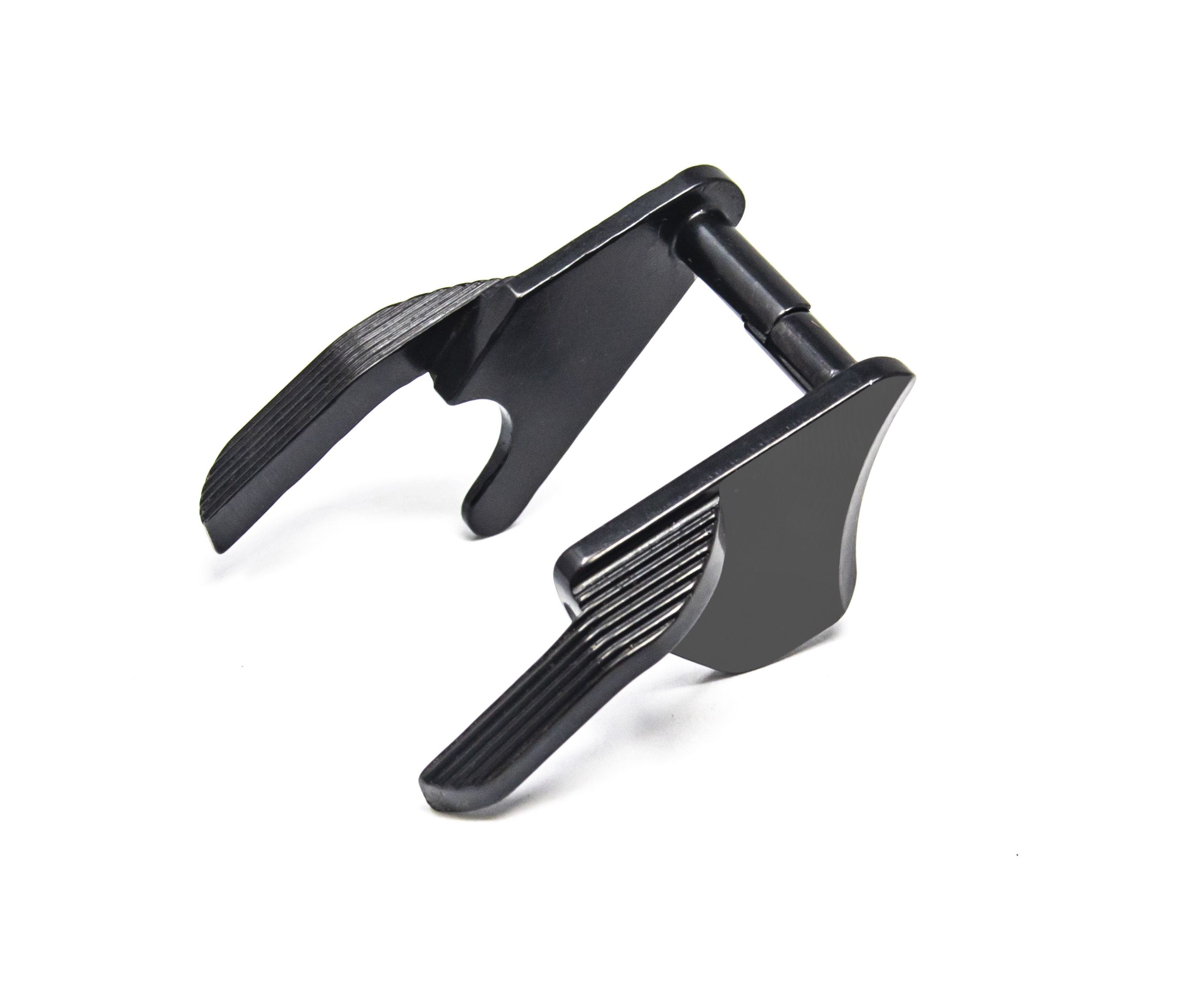 1911 Ambi Thumb Safety - Extended, Combat Paddle, Bar-Stock, Black