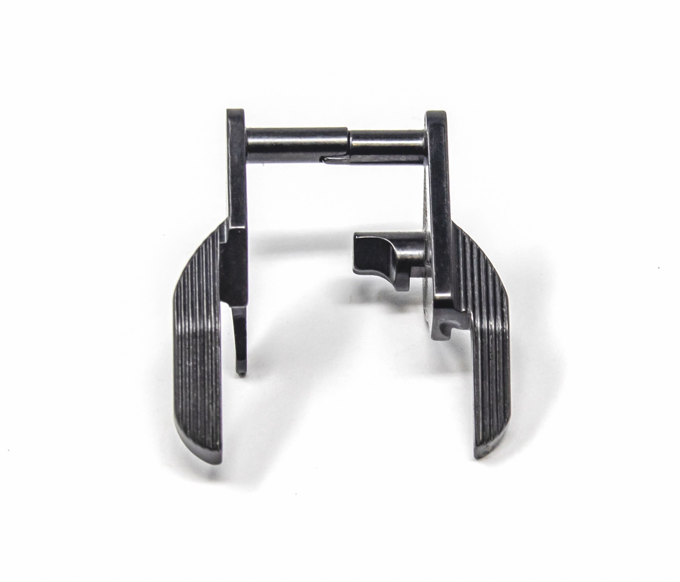 1911 Ambi Thumb Safety - Extended, Combat Paddle, Bar-Stock, Black — image 2