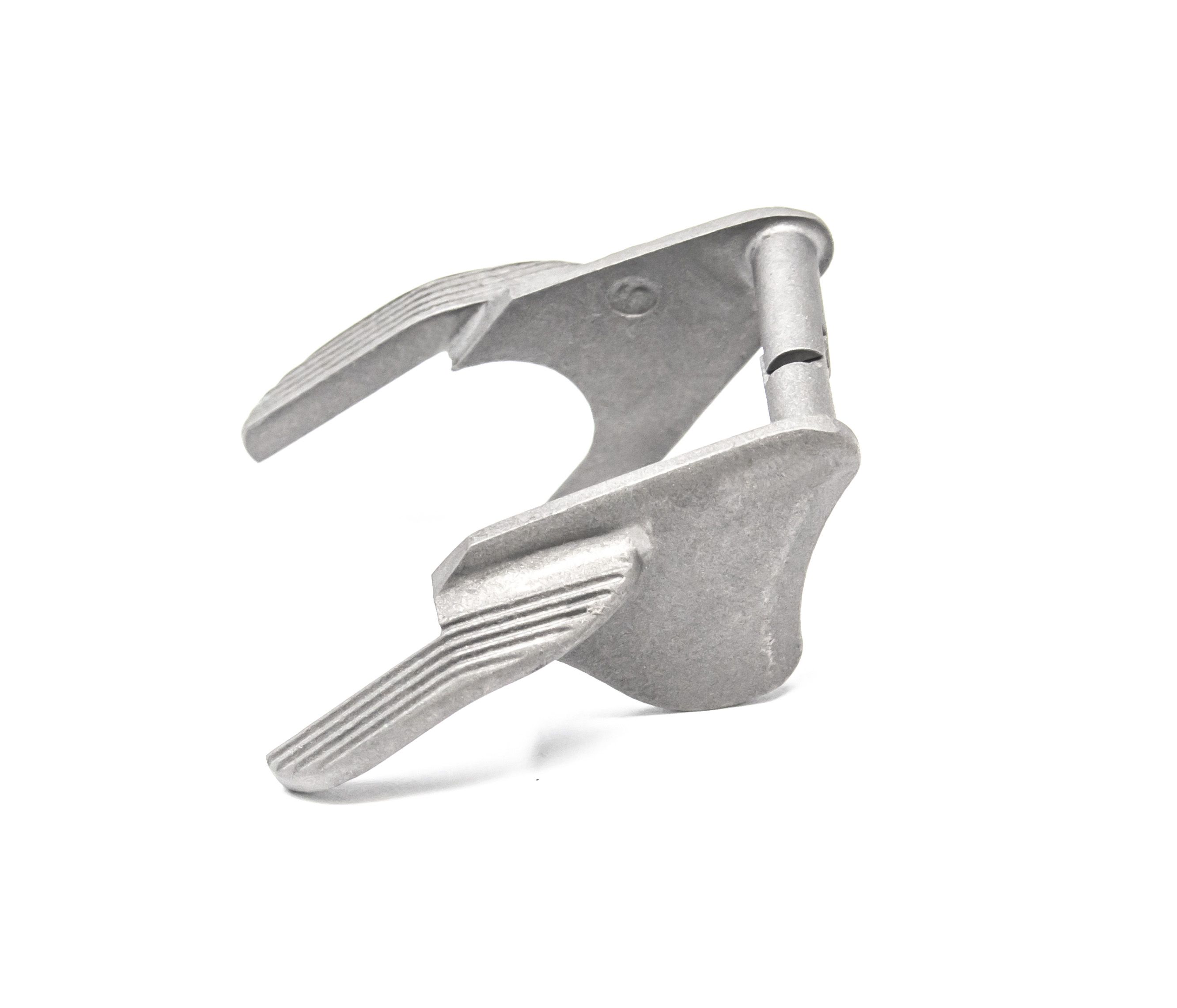 1911 Ambi Thumb Safety - Extended Standard, Stainless — image 2