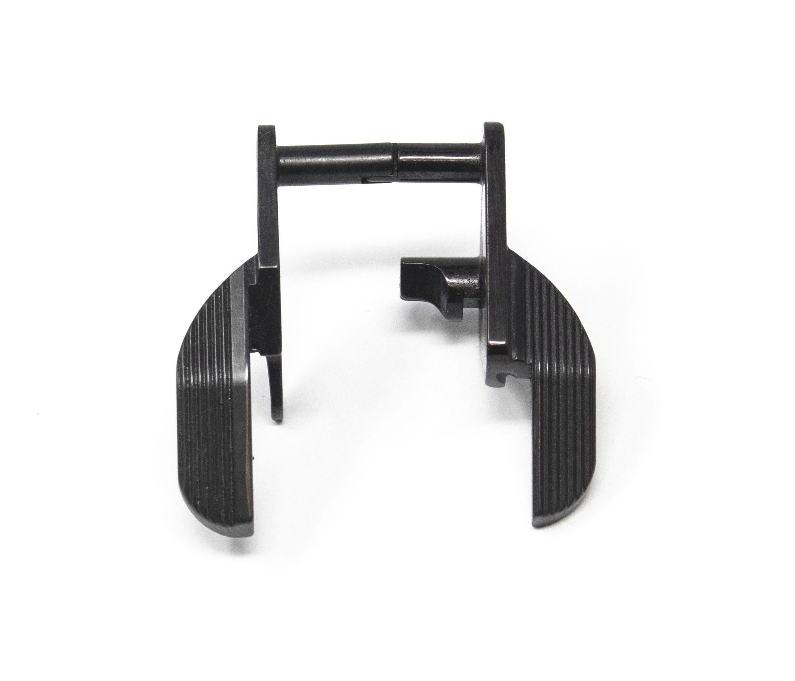 1911 Ambi Thumb Safety - Extended, Wide Paddle, Bar-Stock, Black — image 2