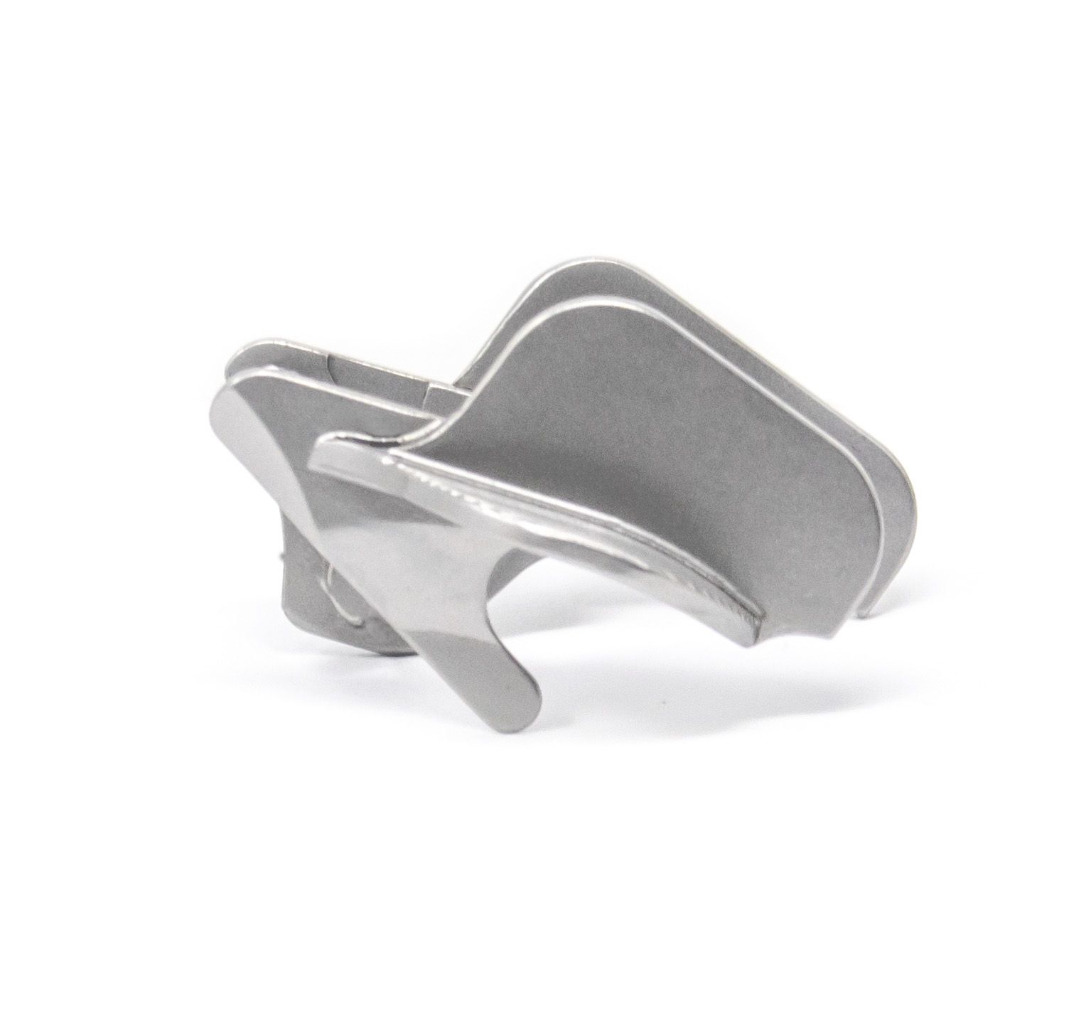 1911 Ambi Thumb Safety - High Side Shield, Stainless — image 2