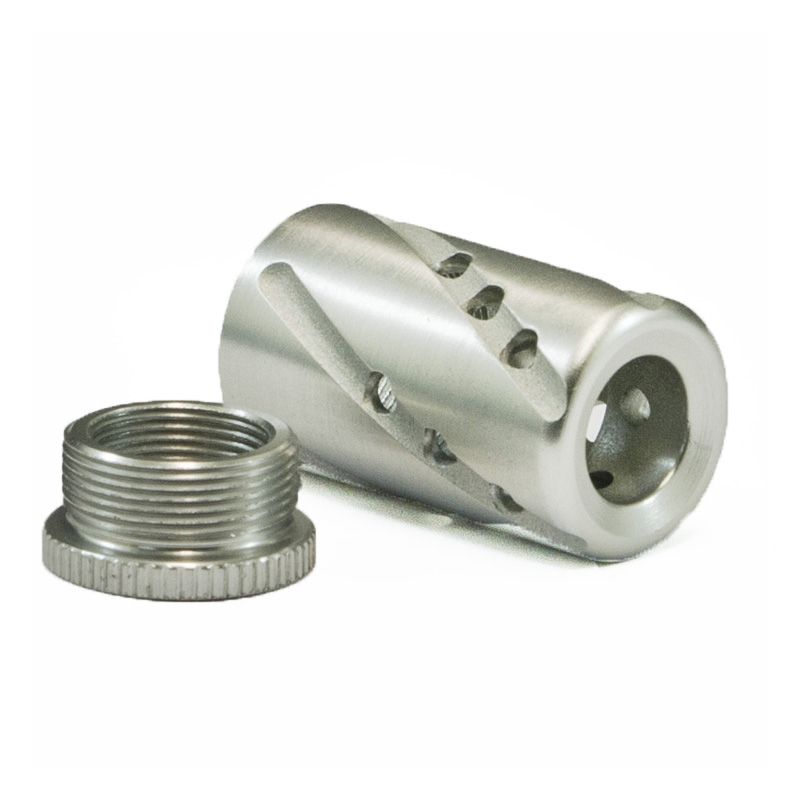 1911 Barrel Compensator, 40S&W/10MM, UMG Aluminum - Silver