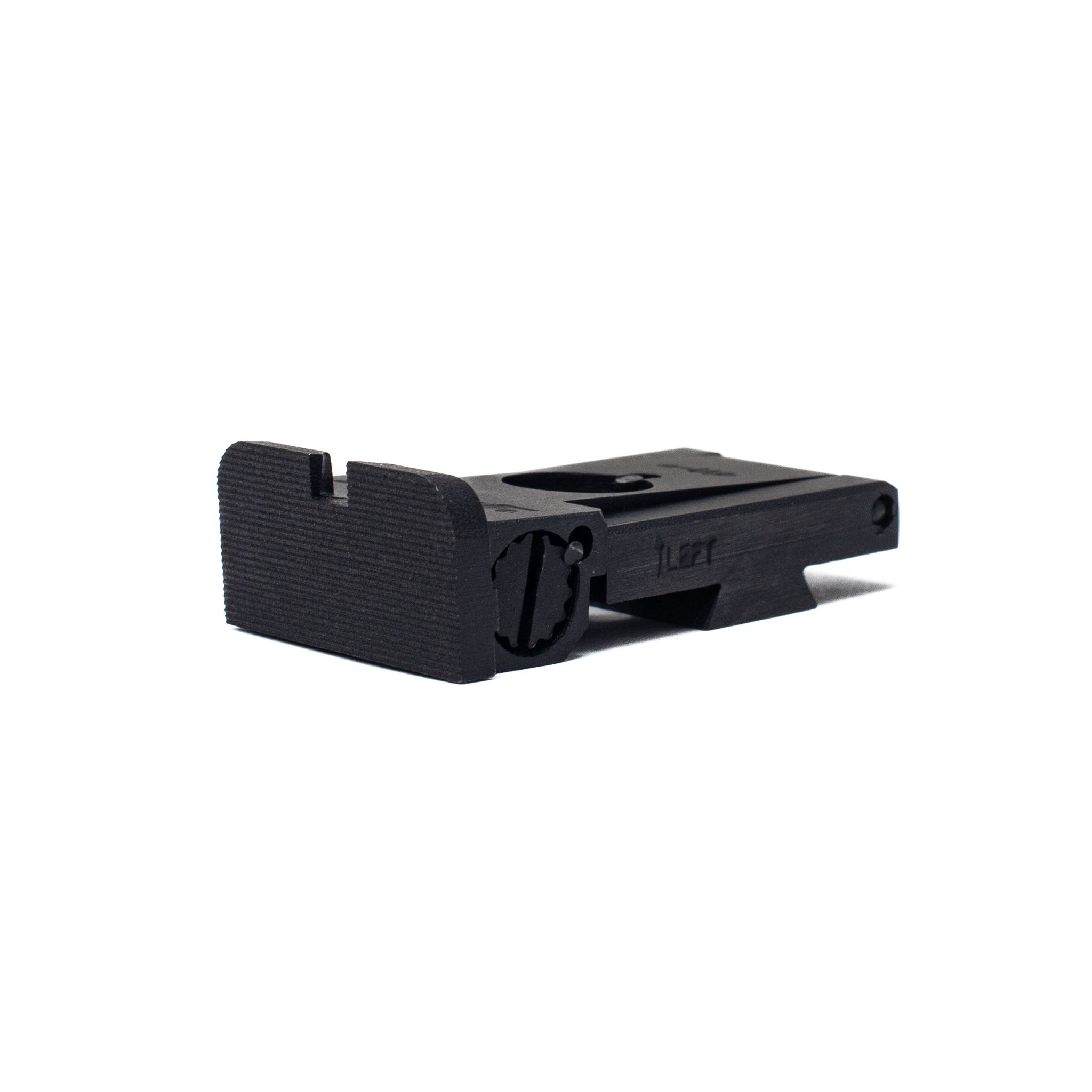 1911 Bomar Black Target Radius Blade Rear Sight