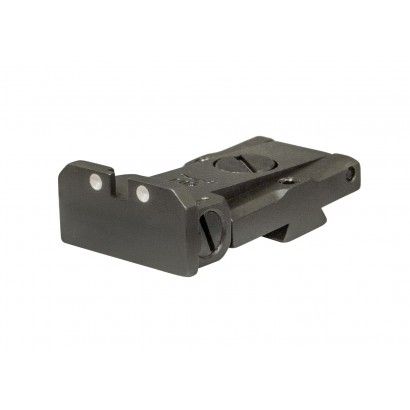 1911 - Bomar Rear Adjustable Sight - White Dot