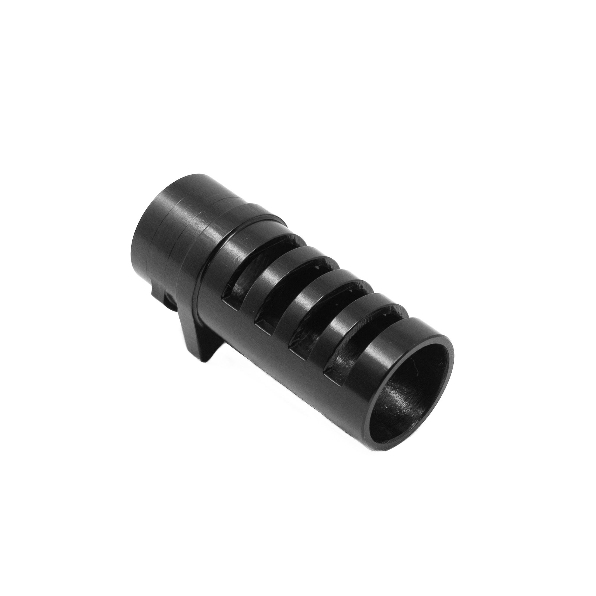 1911 Colt style Com Compensator, Slotted Barrel Bushing style - Black — image 2
