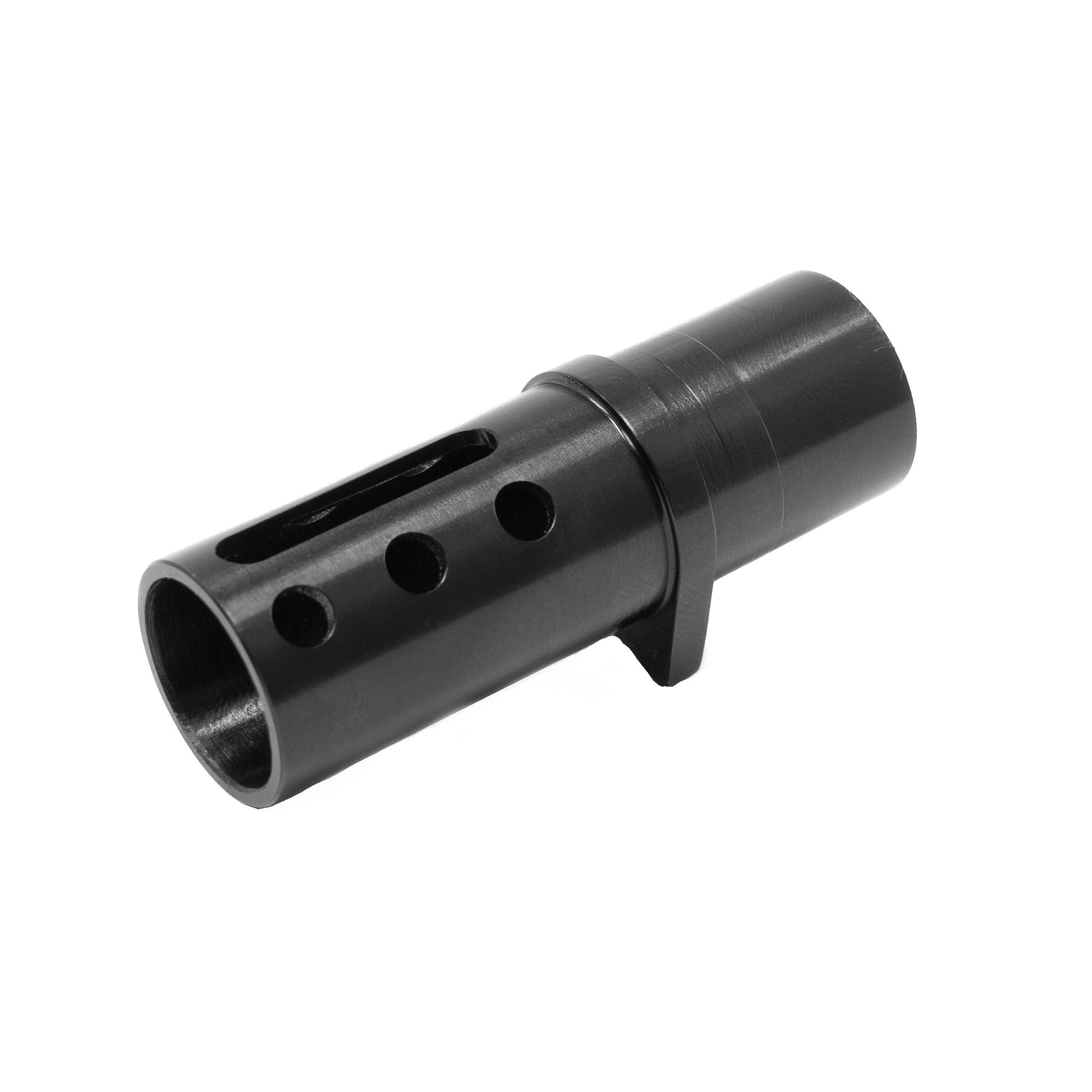 1911 Colt style Gov Compensator, "Slot & Dot" Barrel Bushing style - Black