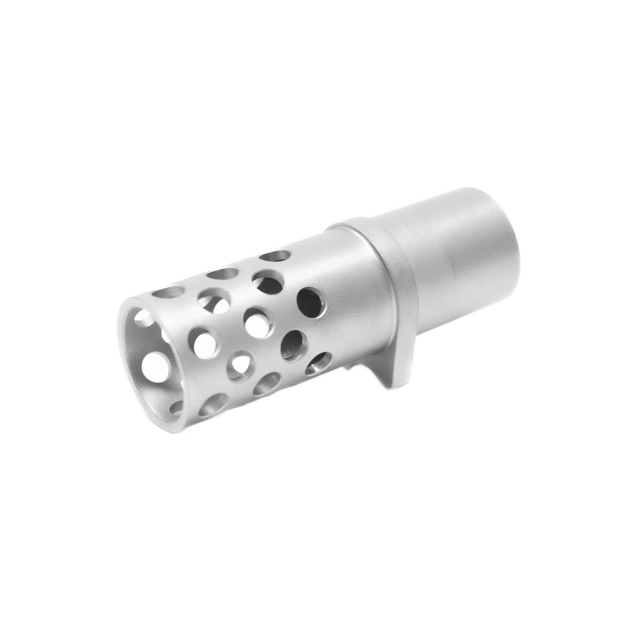 1911 Colt Style GOV Compensator, "full Port" Barrel Bushing Style - Chrome DLC — image 2