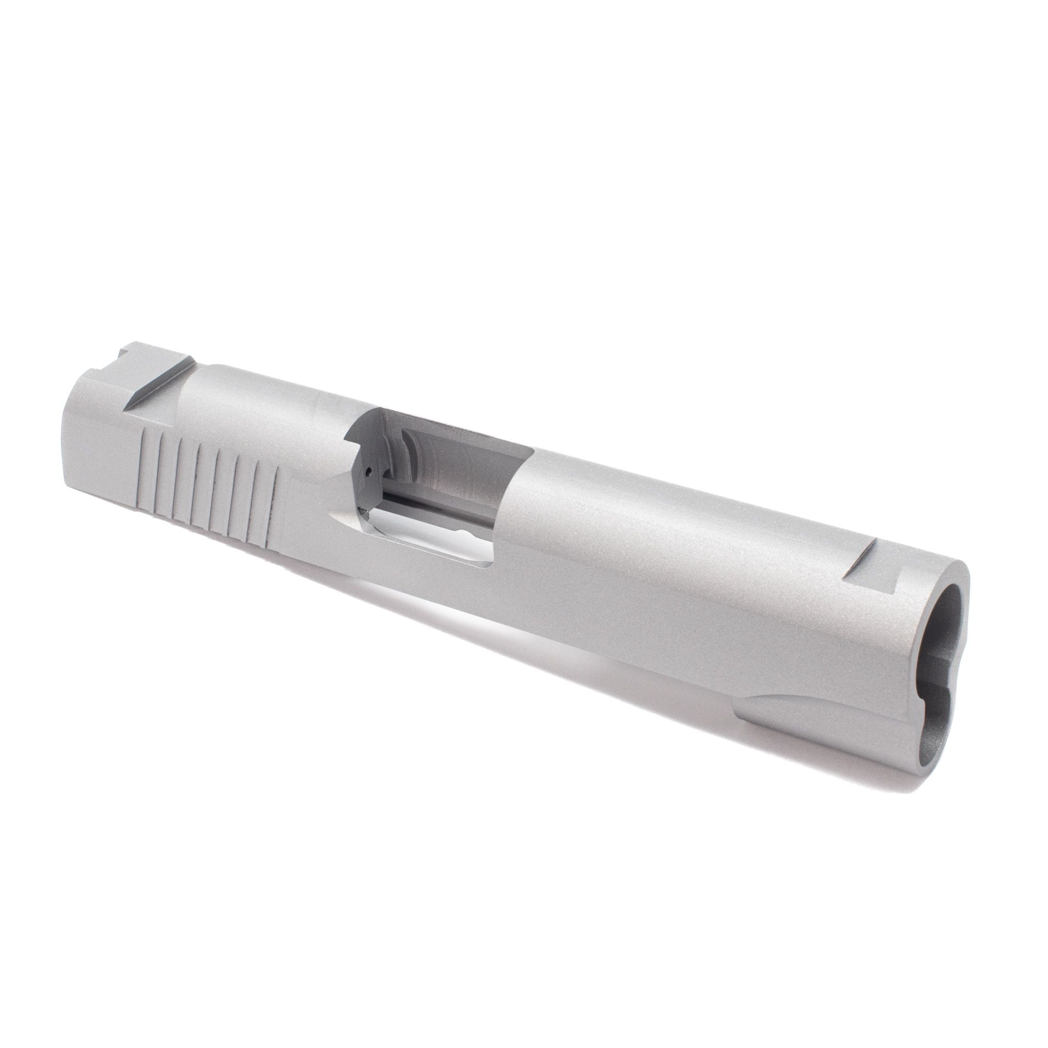 1911 Commander Slide - Thick Rear/ STD Sight Cuts/ Swept Cut (45 ACP & 9MM)