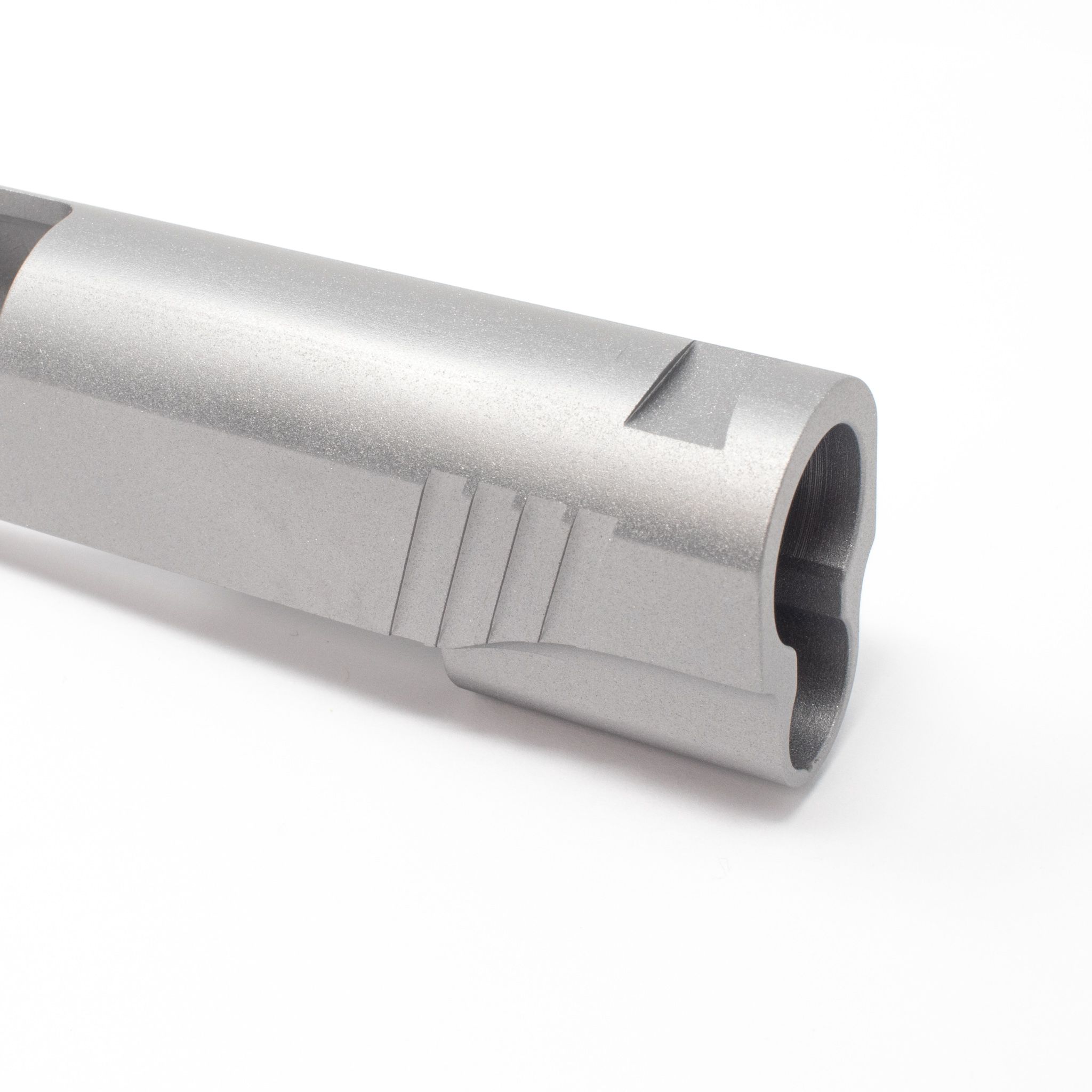 1911 Commander Slide - Carbon STD Sight Cuts/ Swept Cut/ Thick F&R — image 3