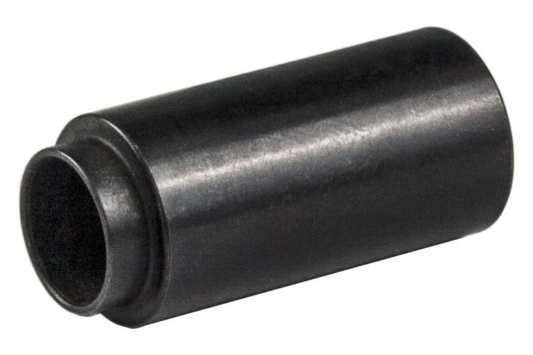 1911 Gov Full length Guide Rod Black End Cap With Hole Thick Flange