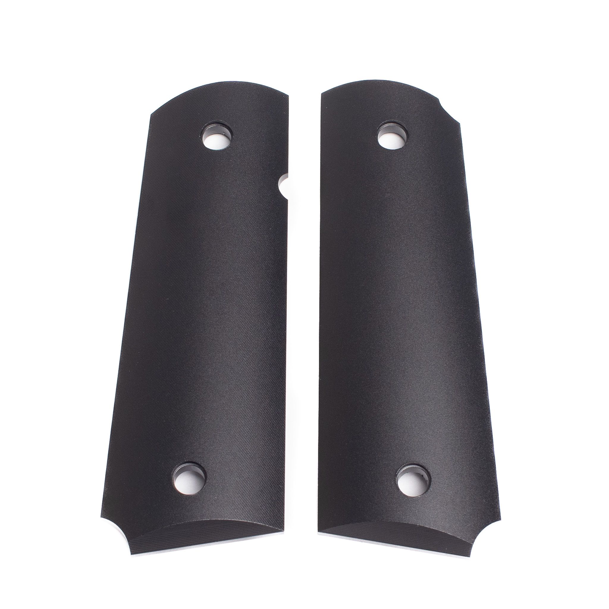 Premium Black Aluminum Full-Size 1911 Grips - CNC Machined