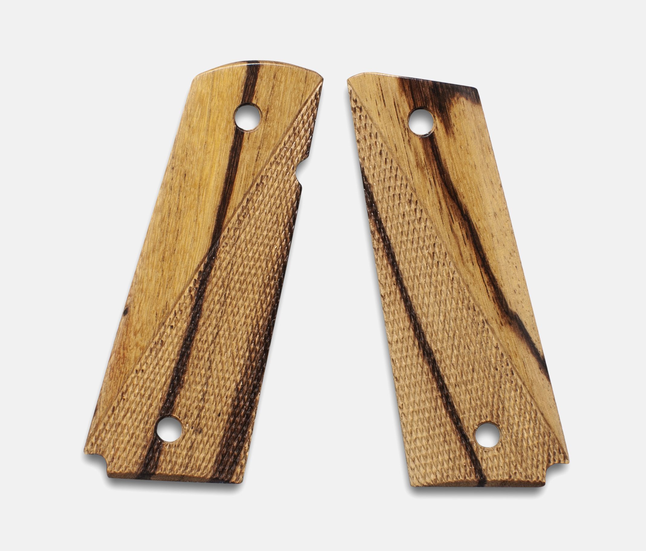 1911 Full Size Grips, Inkberry, Ranger Cut, Beveled Bottom