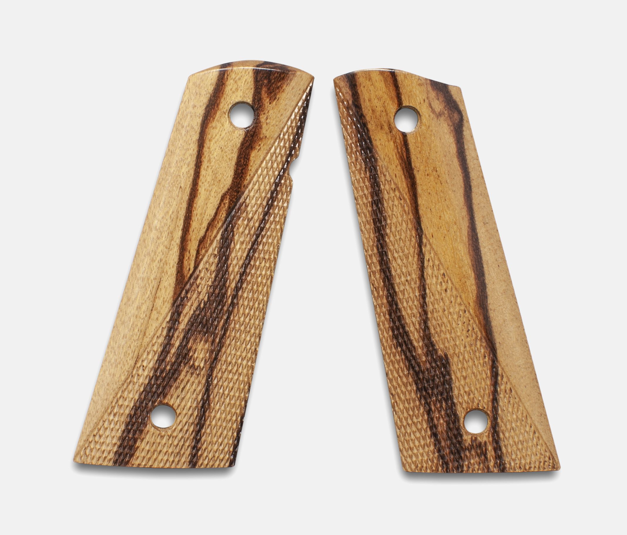 1911 Full Size Grips, Inkberry, Ranger Cut, Mag-Well Bottom
