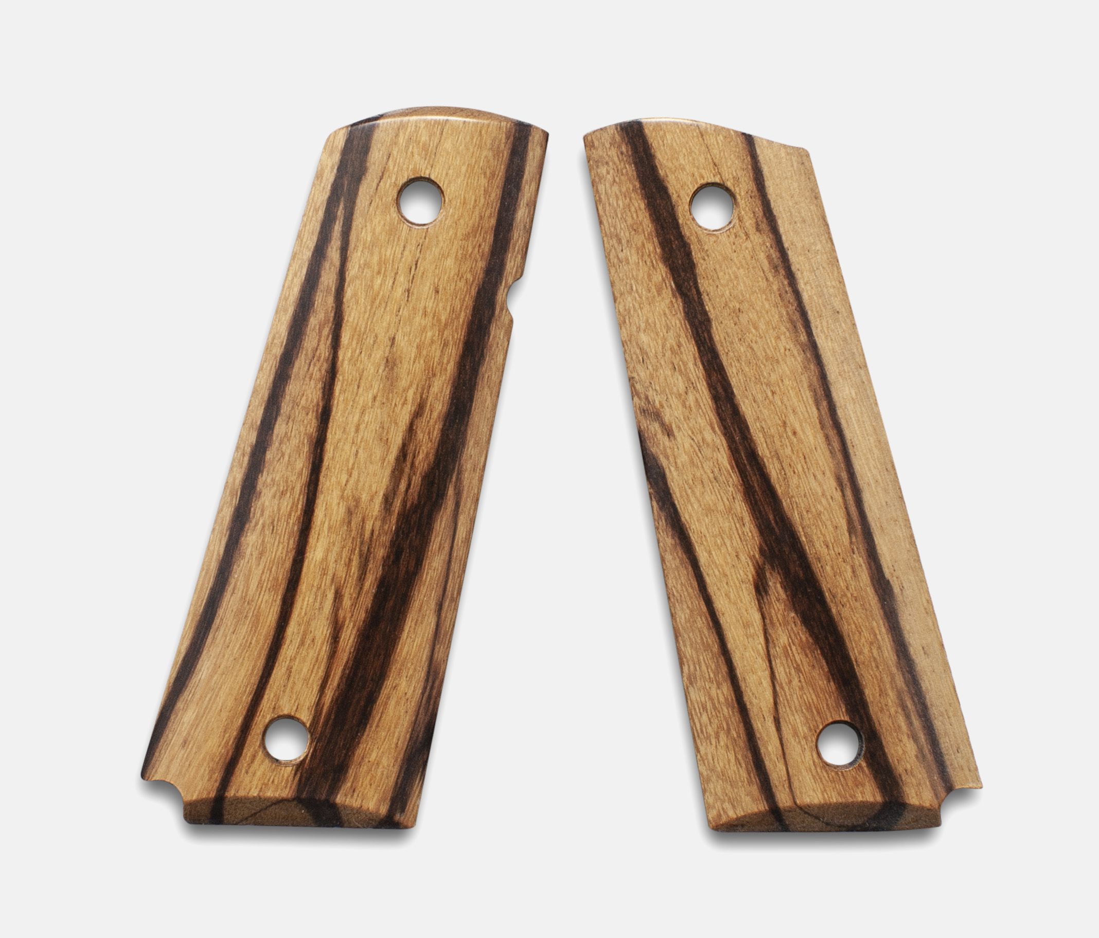 1911 Full Size Grips, Inkberry, Smooth, Beveled Bottom