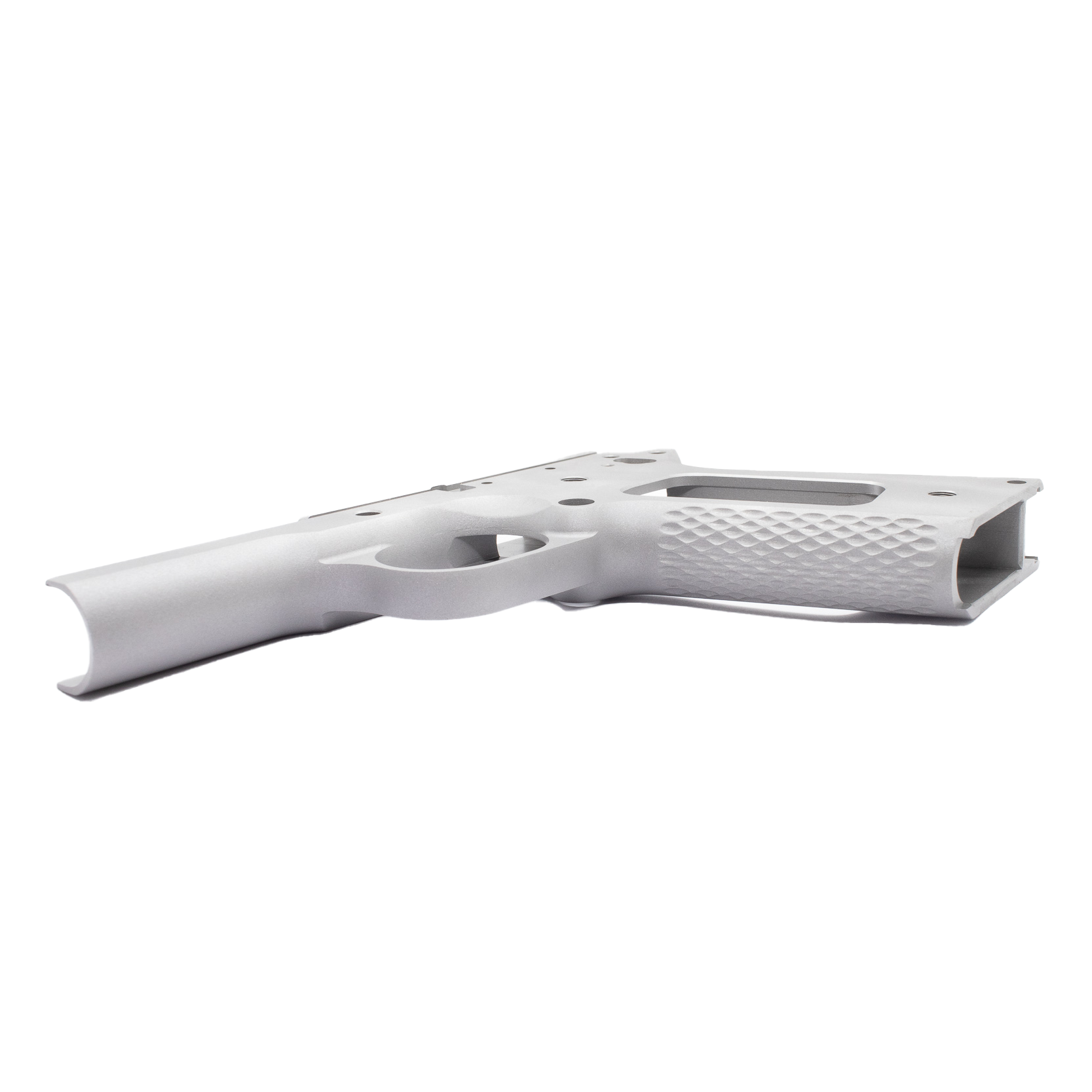 1911 Government Frame - Stainless - Chainlink Front Strap — image 2