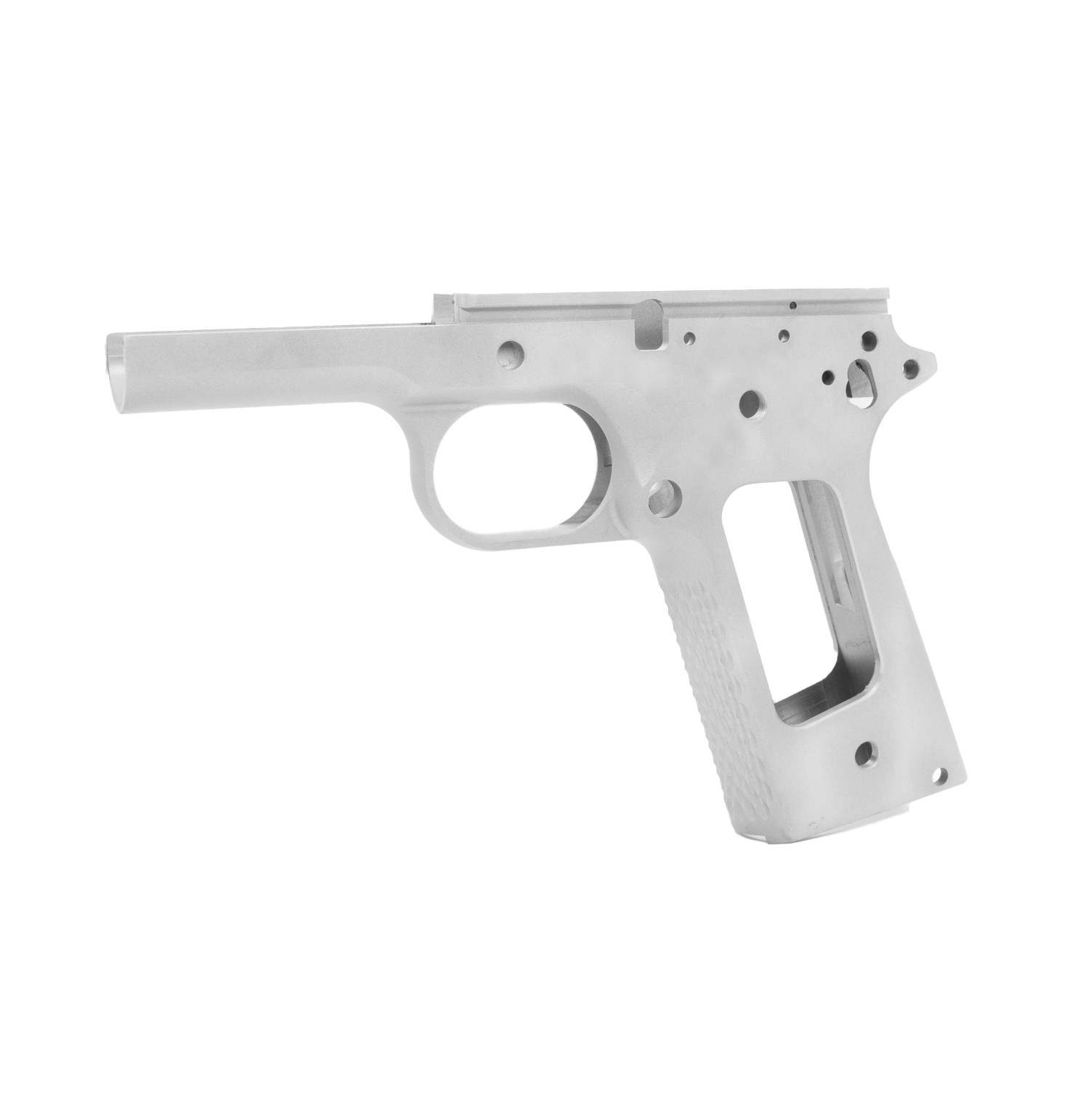 1911 Government Frame - Stainless - Chainlink Front Strap — image 3