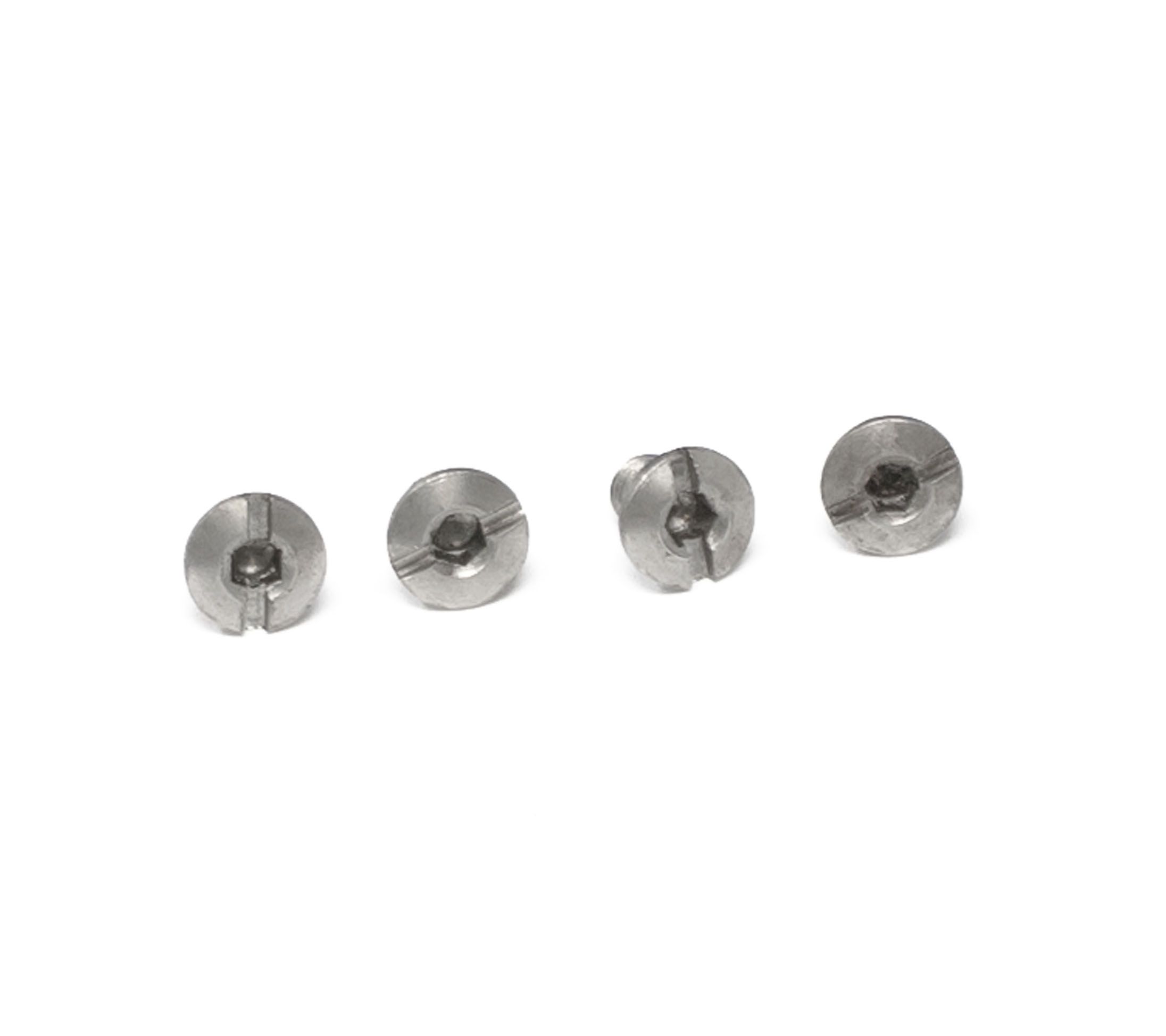 1911 Grip Screws - Slex, Stainless, Thin (4)