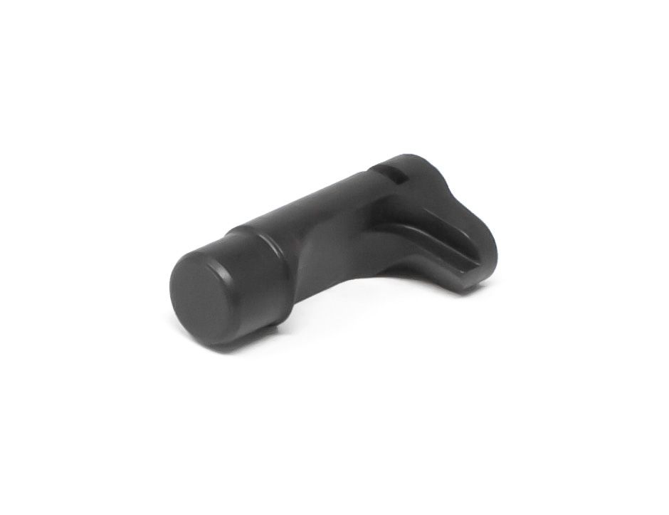 1911 Magazine Catch - Extended, Black Beveled