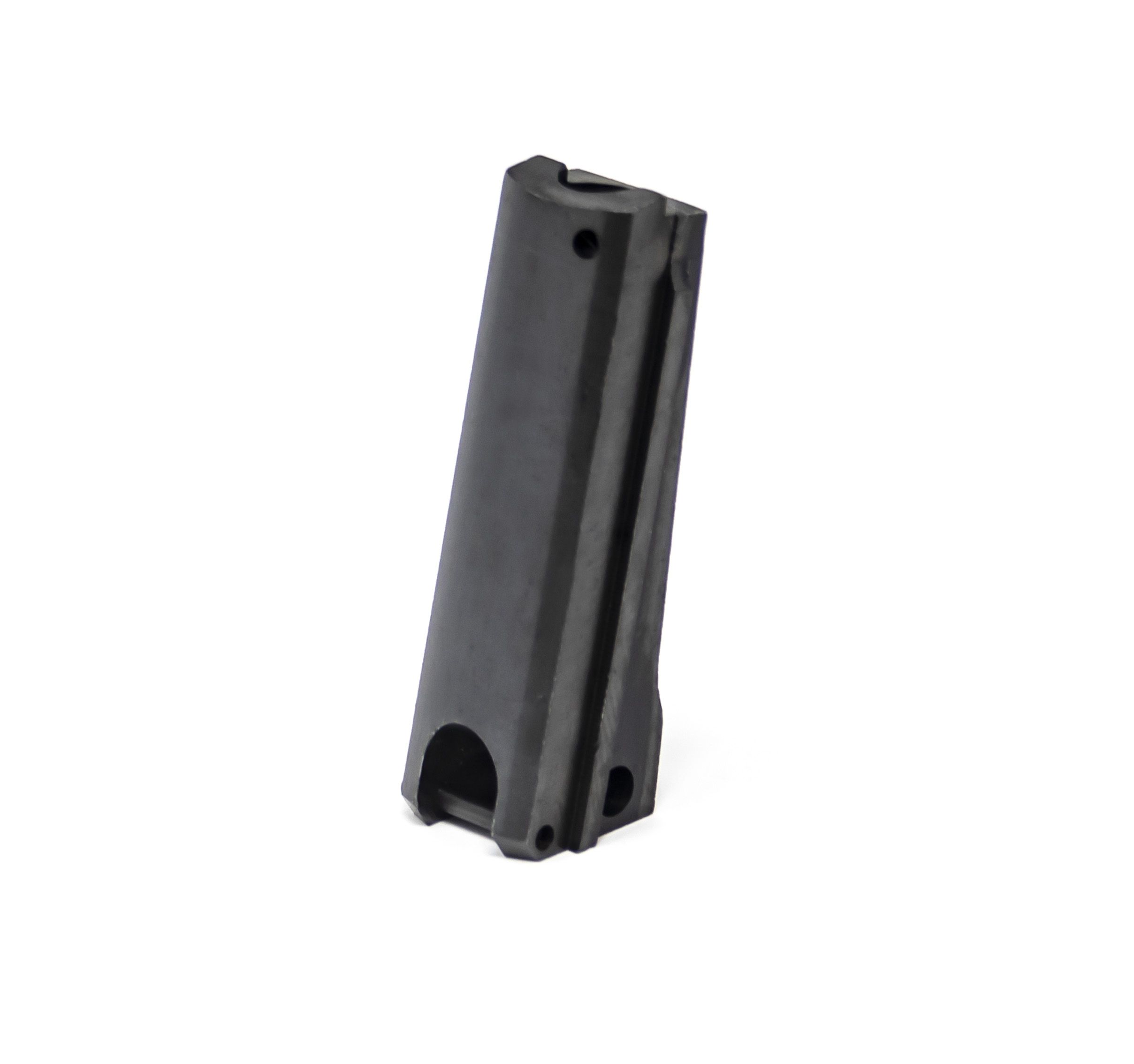 1911 Mainspring Housing - Government, Smooth, Black - Lanyard Loop