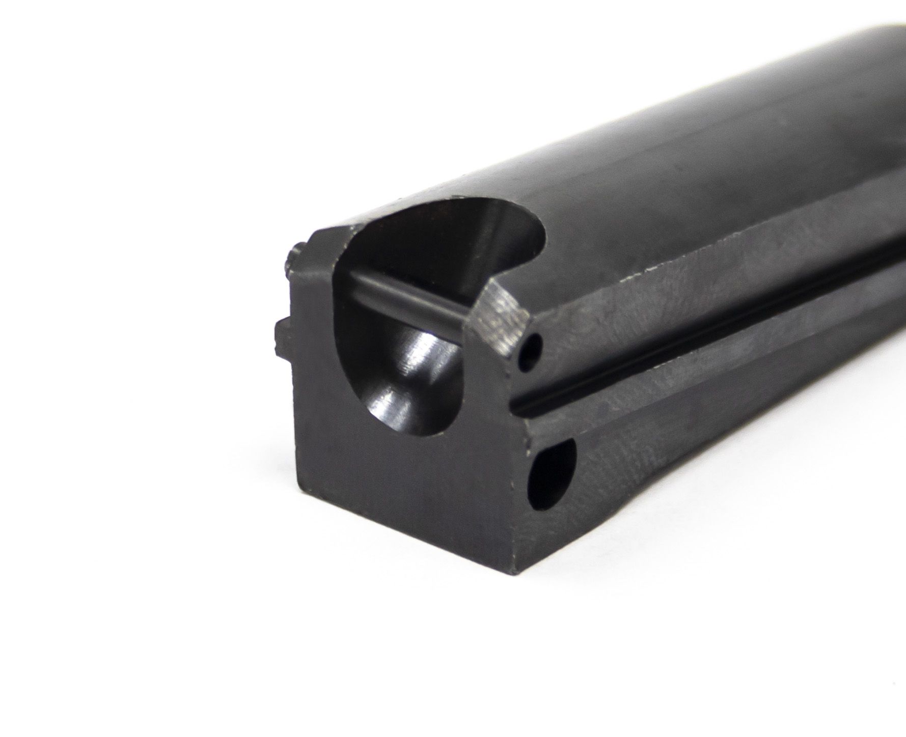 1911 Mainspring Housing - Government, Smooth, Black - Lanyard Loop — image 2