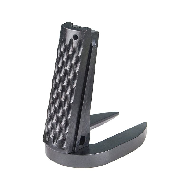 1911 Mainspring Housing + Mag-Well - Government, Chainlink, Black