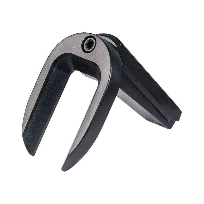 1911 Mainspring Housing + Mag-Well - Government, Chainlink, Black — image 2