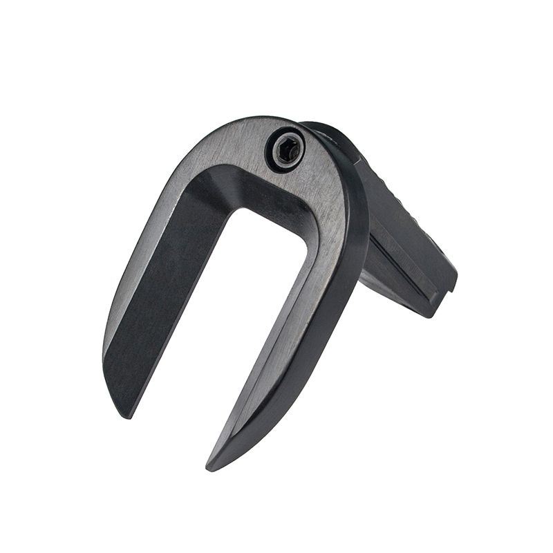 1911 Mainspring Housing + Mag-Well - Officer, Chainlink, Black — image 2