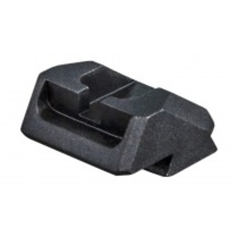 1911 Mil Spec Black Rear Fixed Sight - Screw Down Style
