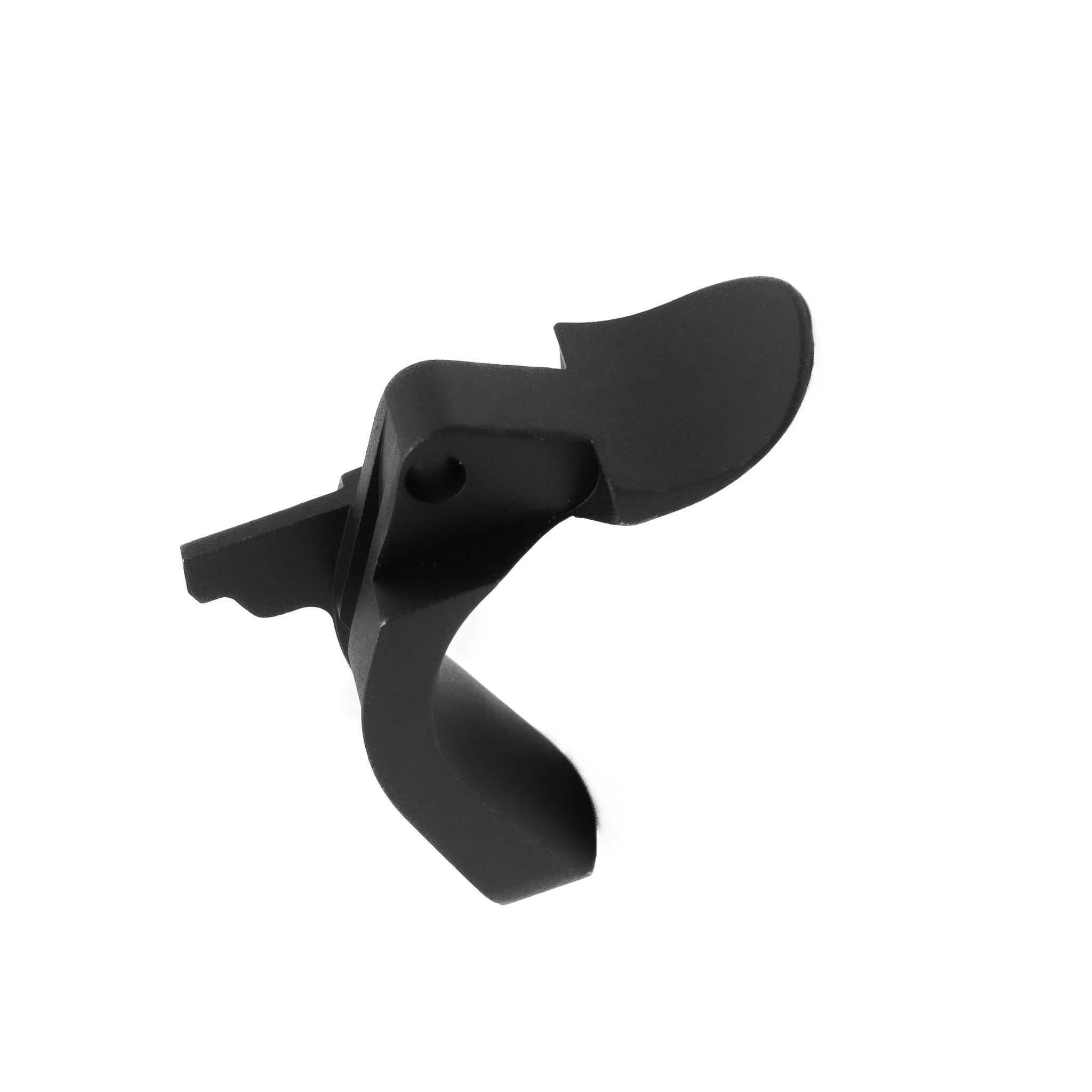 1911 Mil Spec - Grip Safety - Standard GI Radius Paddle, Black (Bar-Stock)