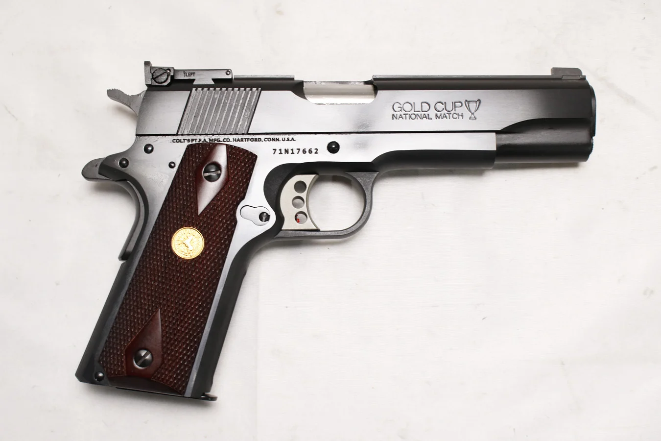 1911 National Match Gold Cup 45 ACP Centerfire Pistol
