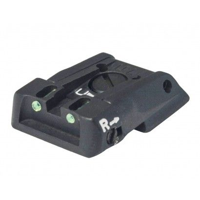 LPA OEM (.472) Tanfoglio EAA Witness RIA, S&W, Rear Adjustable Sight - Fiber Optic