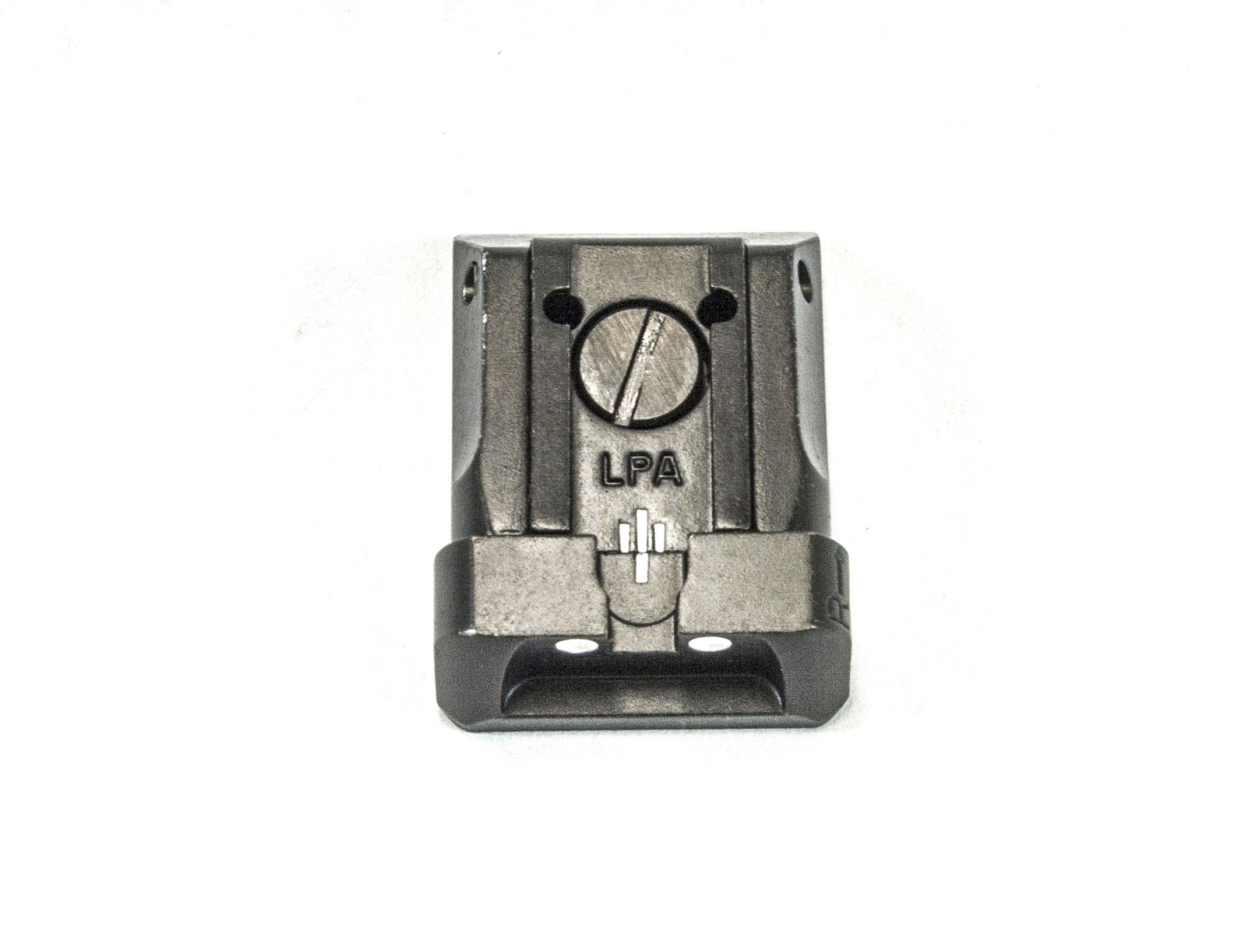 1911 - OEM (Novak Compatible) Colt Rear Adjustable Sight - White Dot — image 2