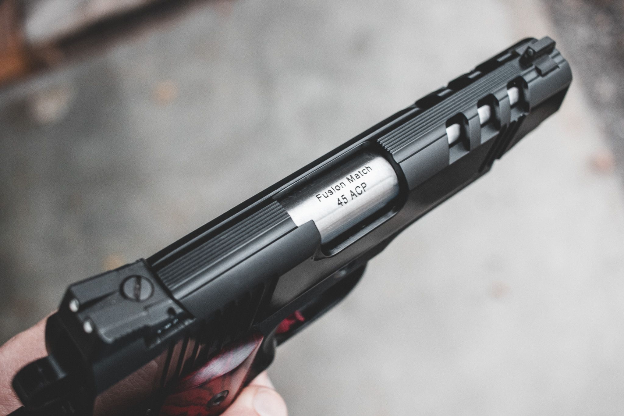 1911 Pistol - (4.25") - Riptide-C Obsidian - 45 ACP — image 3
