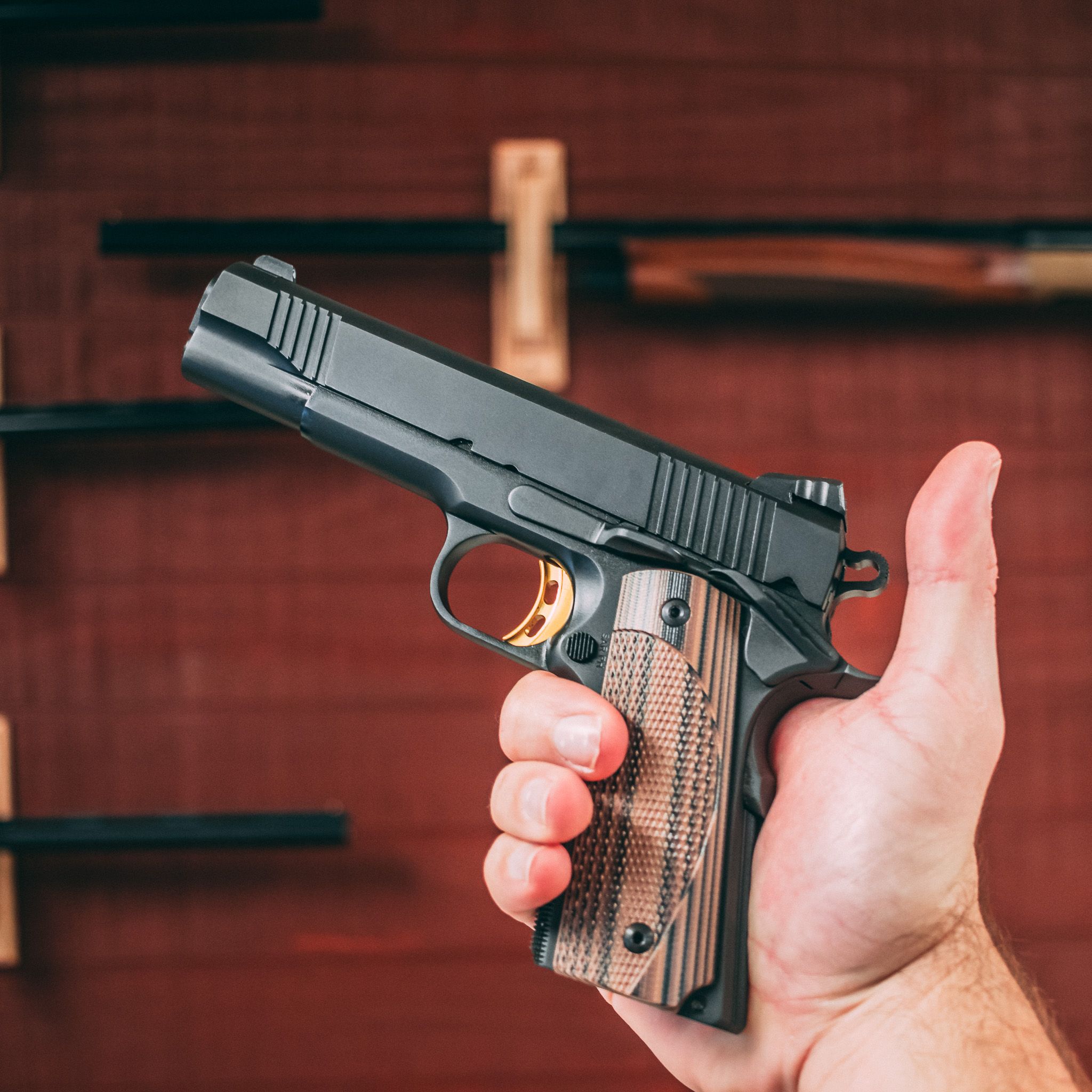 1911 PISTOL (5") - Duskfall Gold Reaction - 10MM — image 3