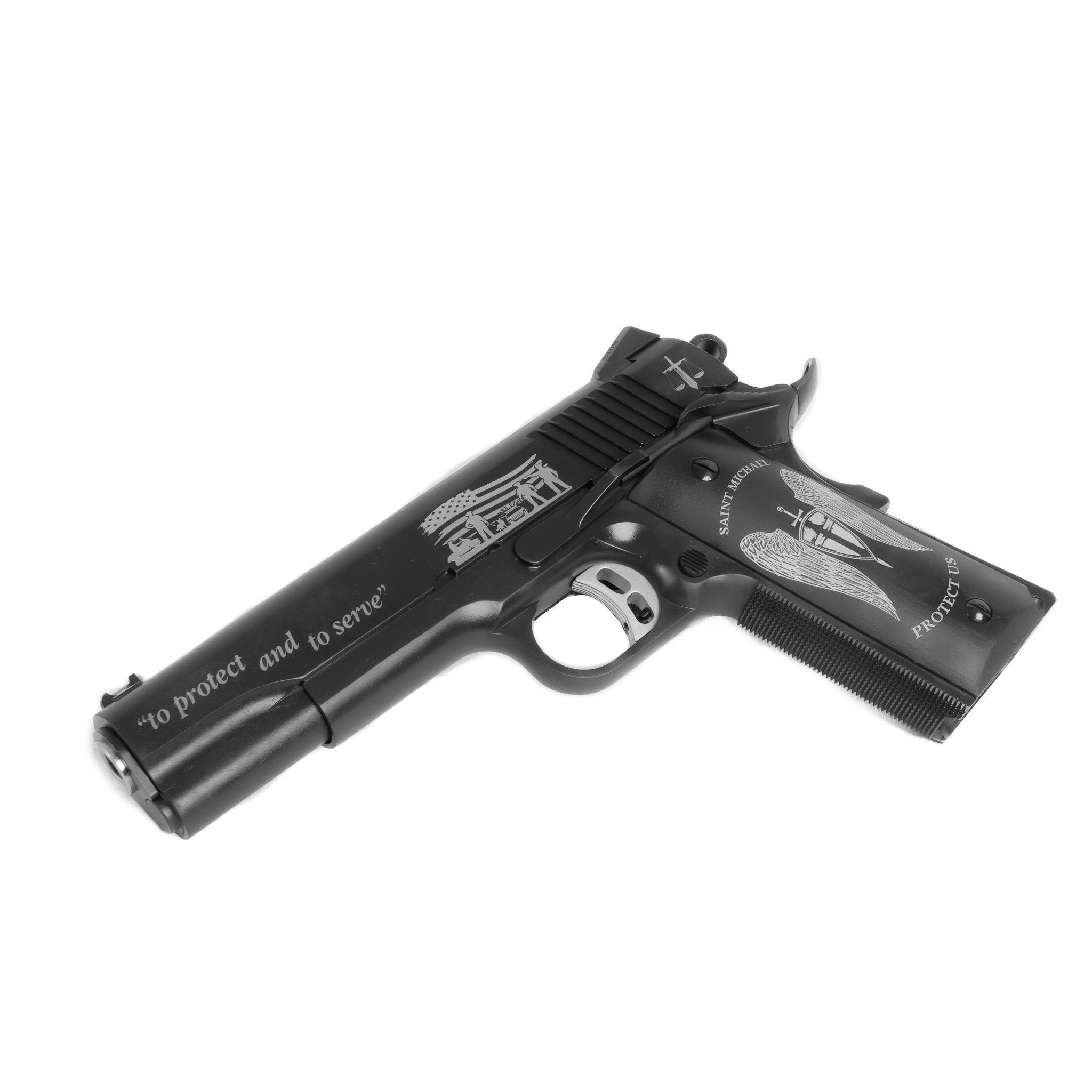 1911 Pistol - "Back The Blue" - Reaction — image 2