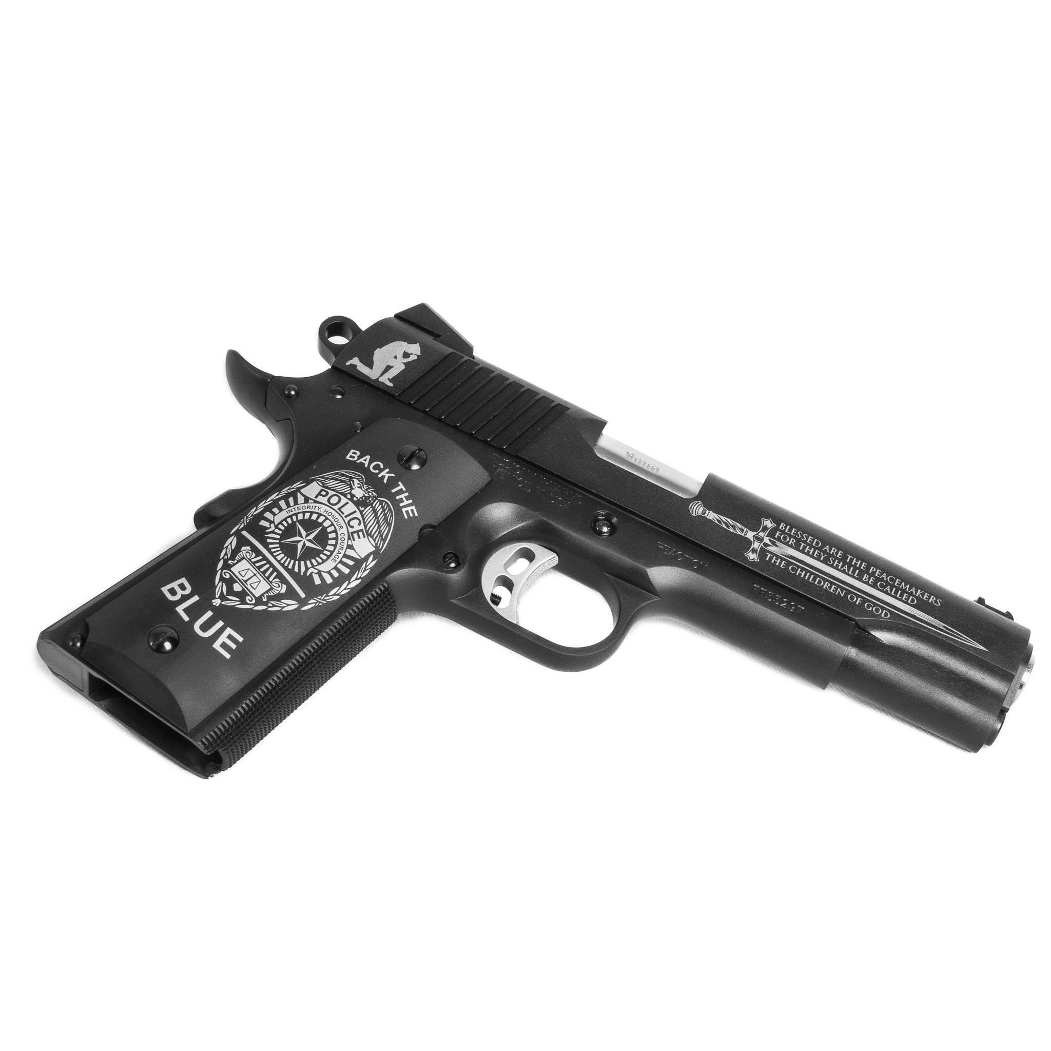 1911 Pistol - "Back The Blue" - Reaction — image 3