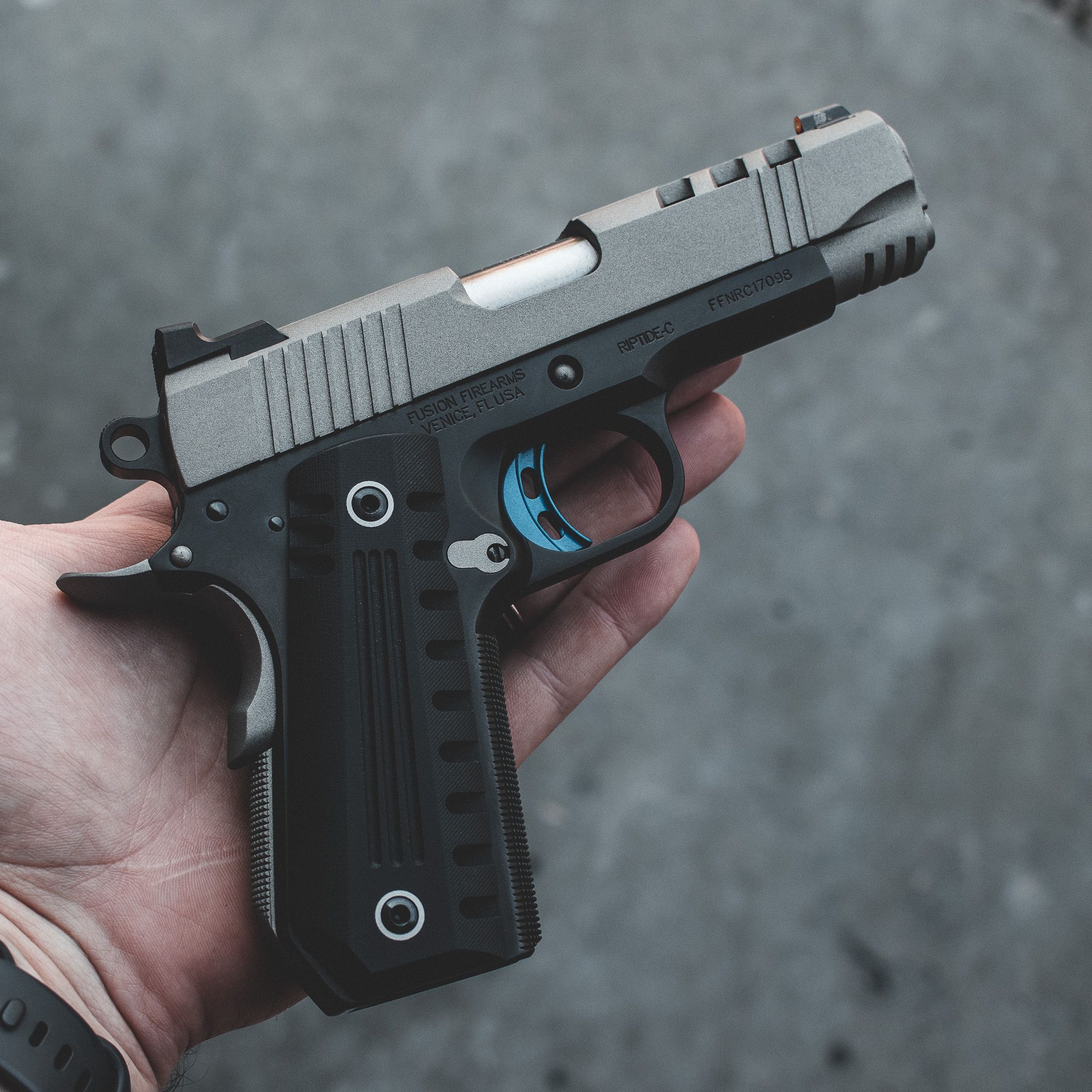 1911 Pistol - "Blue Ridge" Riptide-C - 10MM