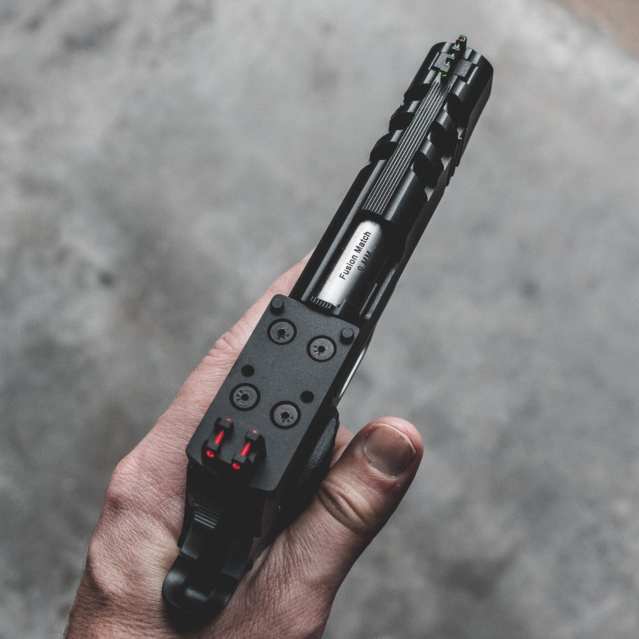 1911 Pistol - "Shadow Chrome" Carry Riptide-C 9MM — image 3