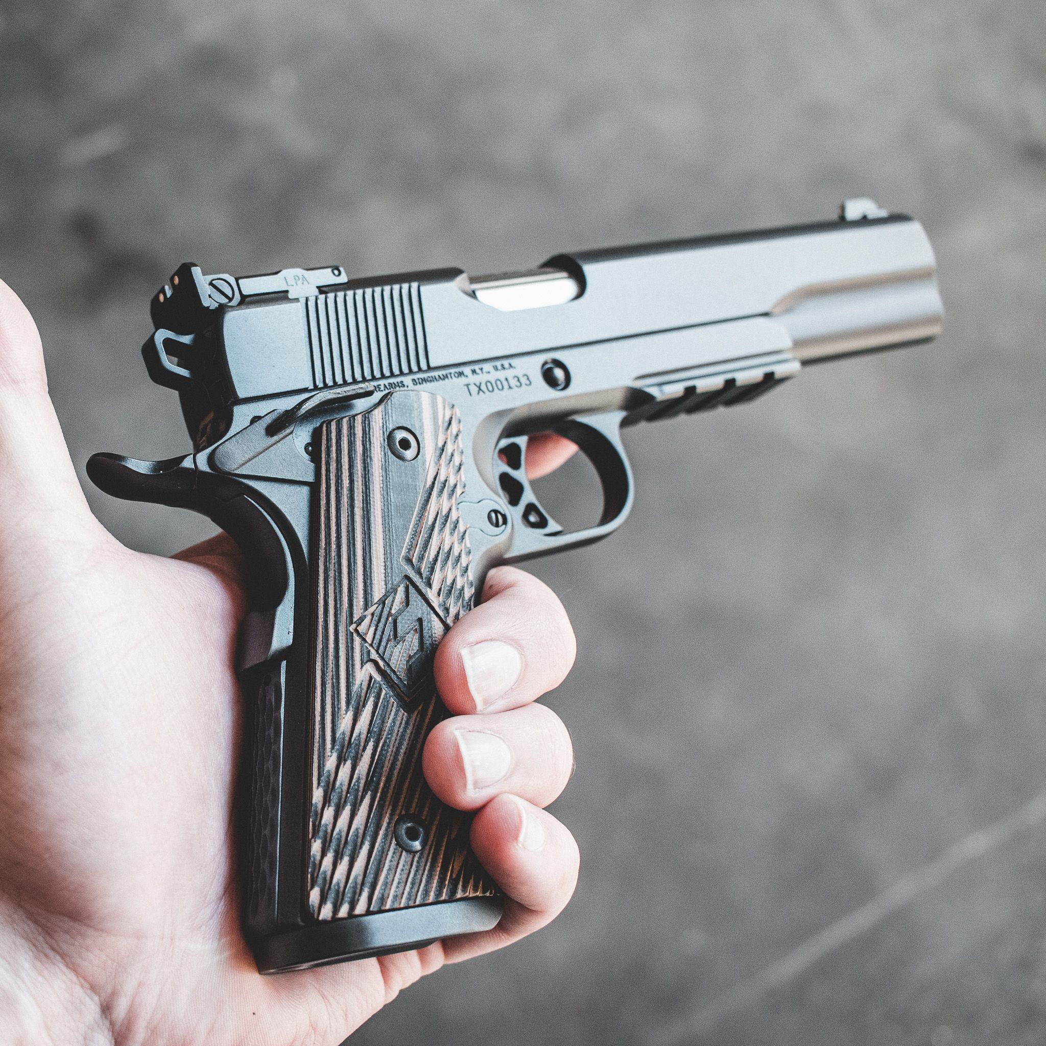 1911 Pistol - "Shadow Tactical" - 38 Super - Custom 6 Inch — image 3