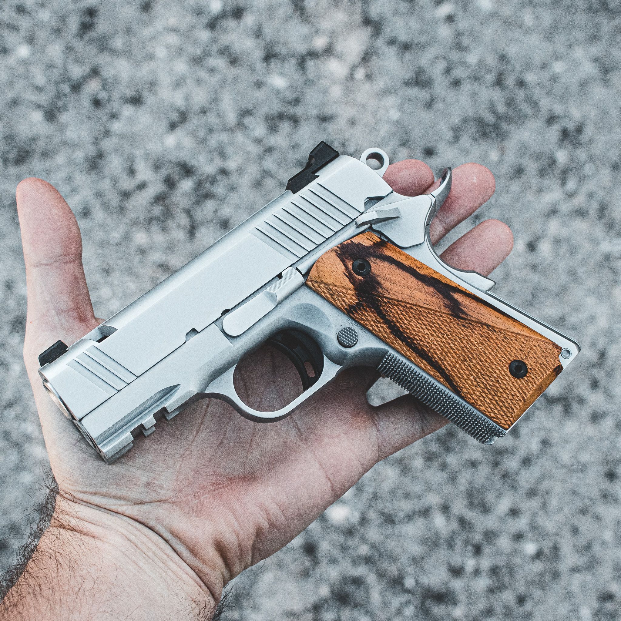 1911 Pistol - "Sky Chrome" Thorn-DT - 45 ACP